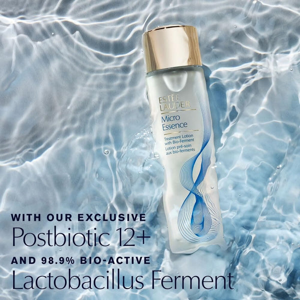 Estée Lauder Micro Essence Treatment Lotion with Bio-Ferment | Toner for Face | Skin Barrier 13.5 Fl Oz Repair