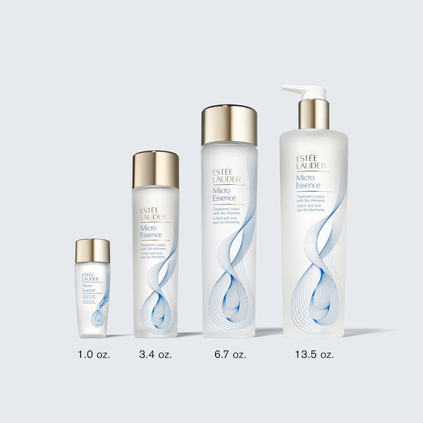 Estée Lauder Micro Essence Treatment Lotion with Bio-Ferment | Toner for Face | Skin Barrier 13.5 Fl Oz Repair