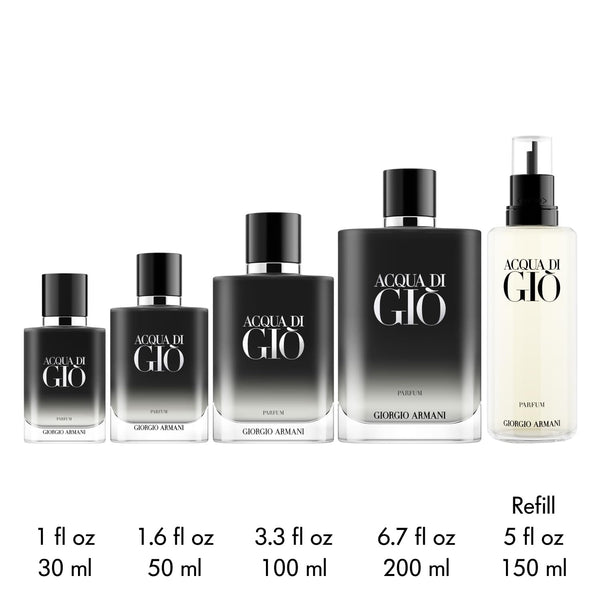 Armani Beauty Acqua di Giò Parfum - Earthy & Woody Mens Cologne  1 Fl Oz