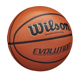 Wilson Evolution Indoor Game Basketball - Black, Size 7 - 29.5"