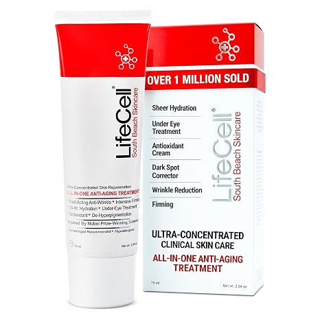 LifeCell Anti-Aging Cream for Wrinkles, Fine Lines & Dark Circles, 2.54oz My Store