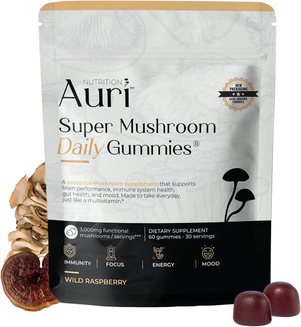 Nutrition Super Mushroom Gummies - 12 Functional Mushrooms - 60 Count My Store
