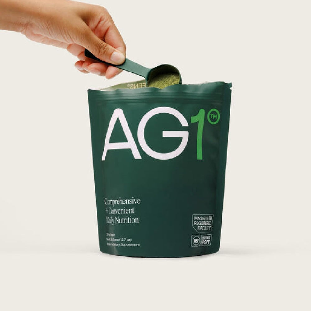 AG1 Greens Powder Refill Pouch – 75 Vitamins, Multivitamin & Probiotic | Gut Health Support | Vegan, Keto, Gluten Free | Athletic Greens Supplement - Pouch Only, Classic Formula My Store