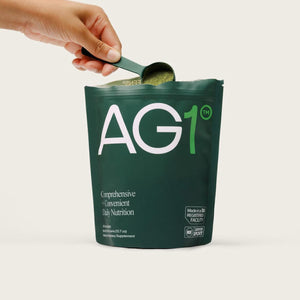 AG1 Greens Powder Refill Pouch – 75 Vitamins, Multivitamin & Probiotic | Gut Health Support | Vegan, Keto, Gluten Free | Athletic Greens Supplement - Pouch Only, Classic Formula My Store