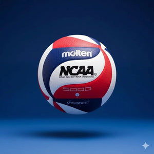 Molten V5M5000-3N Flistatec NCAA Volleyball - Blue FREE SHIPPING US
