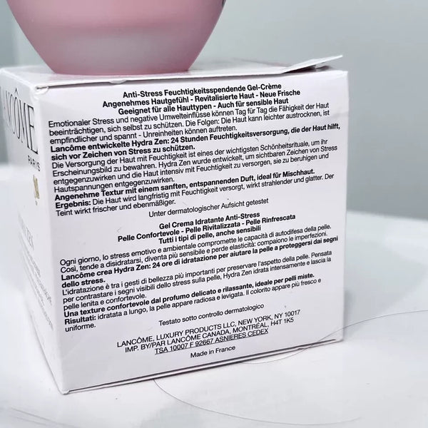New Lancome Hydra Zen Anti-stress Women's Moisturizing Gel Cream~Full size 1.7oz